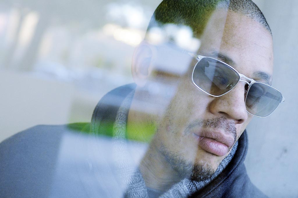 Portraits of rap singer and actor Joey Starr